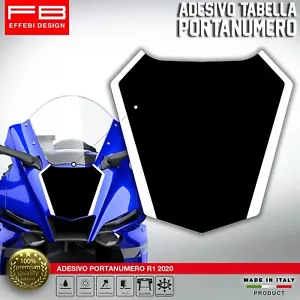 Adesivo Stickers Tabella Portanumero Compatibile Yamaha R1 2020-2022 YEC RACING - Imagen 1 de 1
