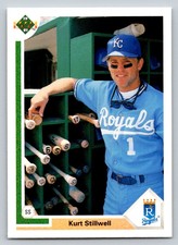 1991  Upper Deck #587 Kurt Stillwell Kansas City Royals
