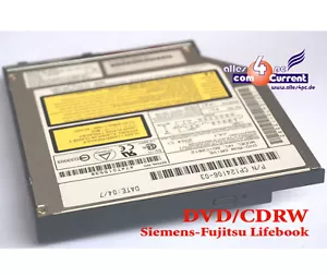 CD-RW DVD-ROM COMBO DRIVE LW FUJITSU P2040 S6110 S6120 S6220 S6231 S6240 S7010 - Bild 1 von 1