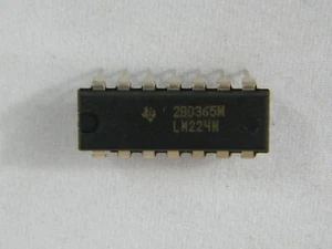 CONF. 10PZ LM224N QUAD OPERATIONAL AMPLIFIER DIL14 - Imagen 1 de 1