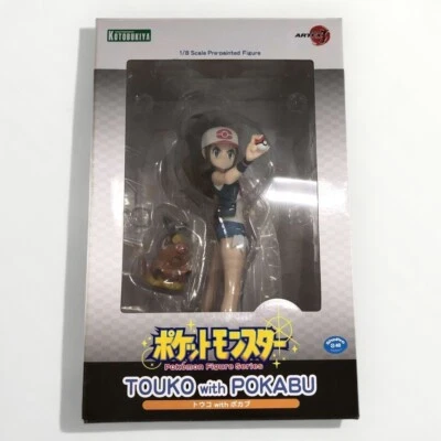 Hilda with Tepig ARTFX J 1/8 Figure Kotobukiya Pokemon Series PVC Japan - Image 1 of 4