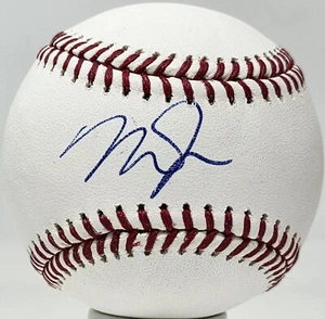 MIKE TROUT Signed Autographed OML Baseball Ball Los Angeles Angels PSA/DNA - Picture 1 of 4