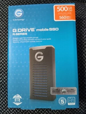 G-DRIVE™ mobile SSD R-Series 500 GB external ssd new - Image 1 of 3
