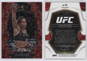 2023 Select UFC Premier Level H2 Red Disco Prizm /99 Tabatha Ricci Rookie RC