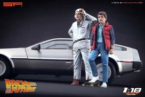 1/18 BACK TO THE FUTURE di SF Scale Figures per CMC Autoart Exoto - Foto 1 di 7