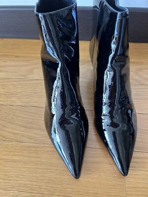 Nuevos botines al tobillo ALEXANDRE BIRMAN charol gatito Foto 1 de 4