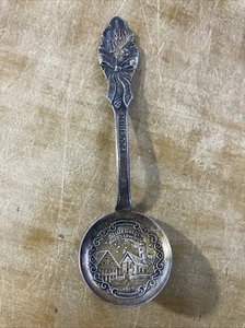 Sammlerstück 1963 Frohe Weihnachten Original Wappen REU Souvenir Löffel schön! - Bild 1 von 8