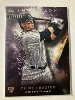 2018 Topps Inception Purple /150 Clint Frazier #88 Rookie RC - Image 1 of 2