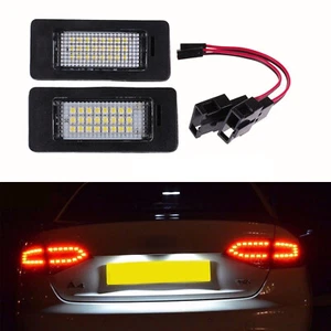 2 luci targa LED per Audi A4 berlina S4 B8 A5 S5 TT Q5 VW Passat - Foto 1 di 8