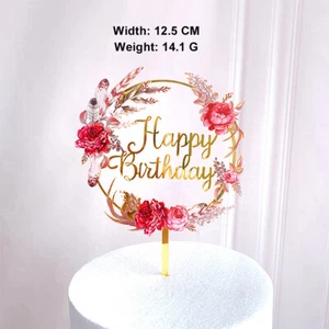 Creative Household Products, Acrylic Cake Decoration for Birthday Party Decor - Picture 1 of 1