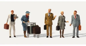 NEW 2024 ! HO Merten Figures # 212536 : Passengers on the Railroad Platform - Picture 1 of 1