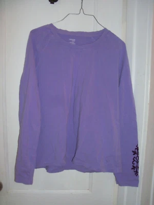 MUJER DANSKIN NOW LAVANDA MANGA LARGA DEPORTE ENTRENAMIENTO CAMISA TOP XXL Foto 1 de 4