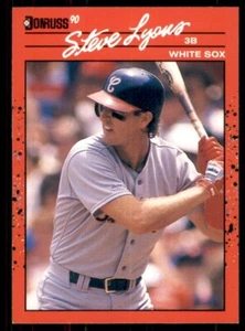 1990 Donruss #651 Steve Lyons - Picture 1 of 2