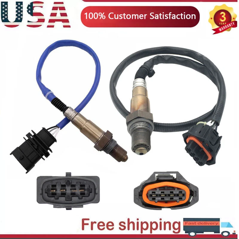 Sensor de oxígeno O2 aguas arriba+aguas abajo 2 piezas para Chevrolet Sonic 1,4 L L4 Turbo 2012-2020 Foto 1 de 4