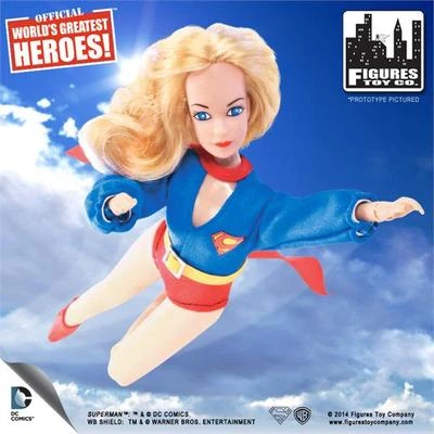 World's Greatest Heroes Retro Superman SUPERGIRL Mego Figuras Toy Company Foto 1 de 4