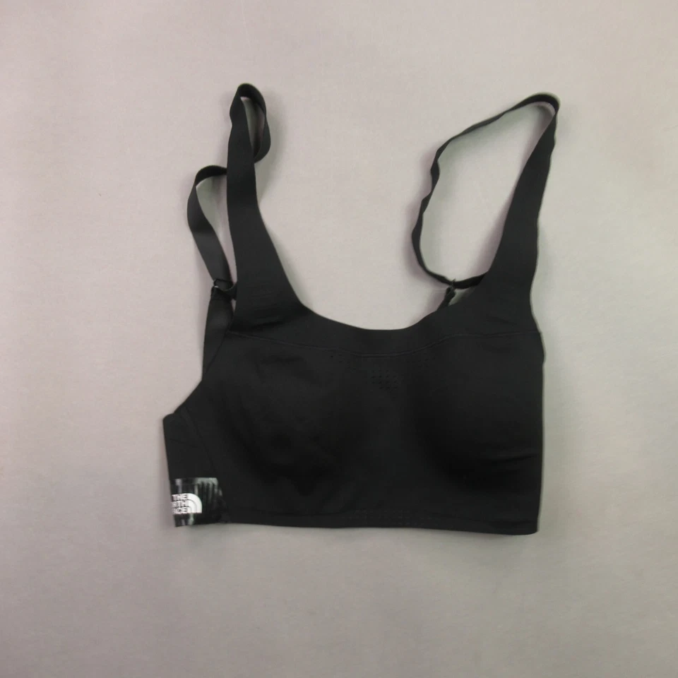 North Face Bra Womens Medium Black Support Lightweight - Image 1 of 4