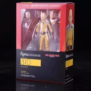 One Punch Man Figma 310# Saitama Toys Action Figure Anime Model Toy Doll Boxed - Picture 1 of 7