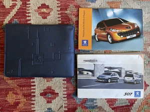Peugeot 307 Owners Manual, Handbook w Wallet 2005-2008 Pug Car Walkthrough - Picture 1 of 7