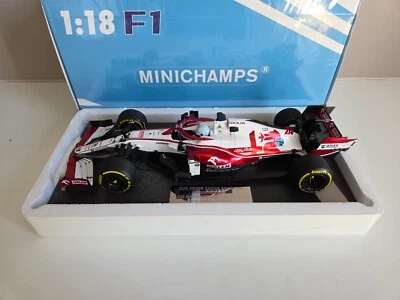Minichamps 1/18 Alfa Romeo C41 G. Zhou - Yas Marina Test 2021 - 147219924 - Immagine 1 di 4