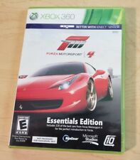 Forza Motorsport 4 (Microsoft Xbox 360) Essentials Edition Free Fast Shipping 