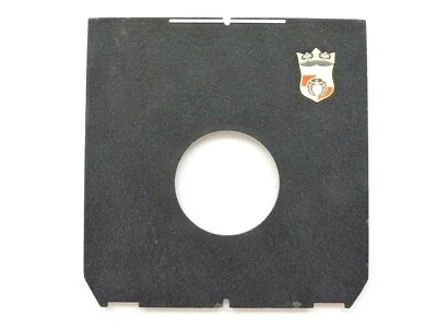 Genuine Wista Lens Board (96mm x 99mm) - For Copal / Compur #0 (Low Cut) - Nice! - Image 1 of 2