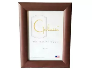 ELEGANT GALASSI 5x7 BROWNISH ITALIAN PICTURE FRAME - Picture 1 of 2
