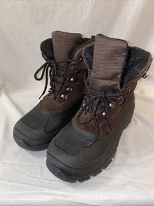 Boot Company Weatherproof Snow Boots thinsulate insulated Mens 10M Excellent - Picture 1 of 7