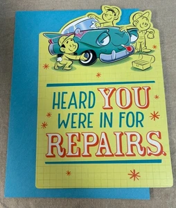 Get Well Greeting Card W/ Envelope ~ Funny - Picture 1 of 2