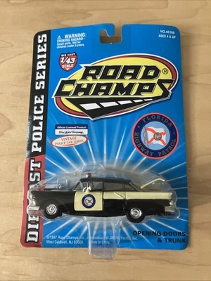 NUEVO - Florida Vintage Road Champs Die Cast Police Series State Police Foto 1 de 2