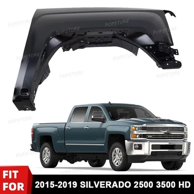 Fender For 2014-2018 Chevrolet Silverado 1500 2500 HD Front Right Side Replace - Изображение 1 из 4
