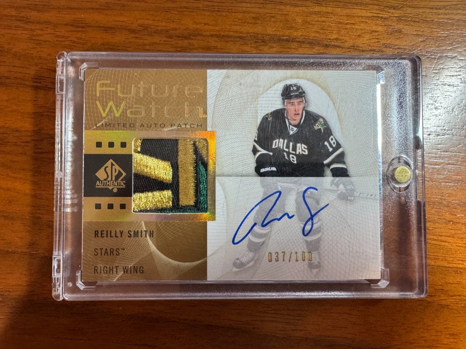 REILLY SMITH - 2012 SP Authentic Future Watch Auto Patch #217, /100 - Image 1 of 1