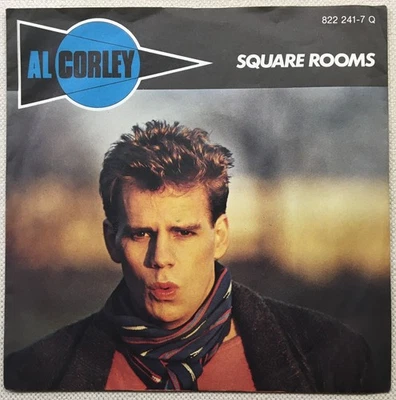 Mercury Vinyl Single Al Corley Square Rooms & Don't Play With Me Synth Pop Rock - Bild 1 von 4