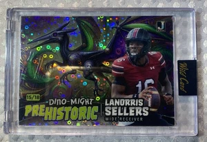 2024 Wild Card Dino-Might PREHISTORIC Lanorris Sellers /18 SC Gamecocks - Bild 1 von 2