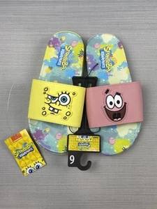 SpongeBob Patrick Star Slides Sandal Slip On Shoe by Ground Up Womens Size 6 NWT - Picture 1 of 2