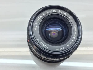 Minolta MD Celtic 28mm f/2.8 Weitwinkelobjektiv - manueller Fokus - Japan - Bild 1 von 4