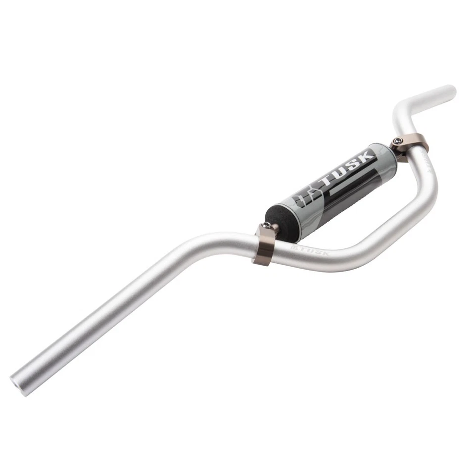 Tusk T-10 Aluminum 7/8" Handlebar Silver For HONDA CRF125F (Big Wheel) 2014-2023 - Image 1 of 4
