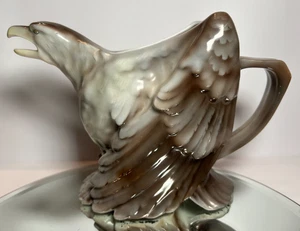 FRÜHER KÖNIGLICHER BAYREUTH ADLER MILCHKRUG KRUG SAHNEKÄNNCHEN 6 1/2" HOCH GROSS - Bild 1 von 6