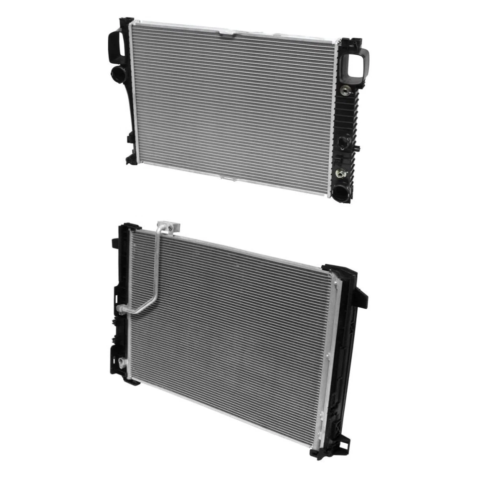For Mercedes-Benz CL550 2009-2010 UAC Radiator & Condenser Kit - Image 1 of 1
