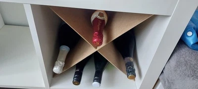 Weinregal, 2x Einsatz für Kallax - Bild 1 von 2