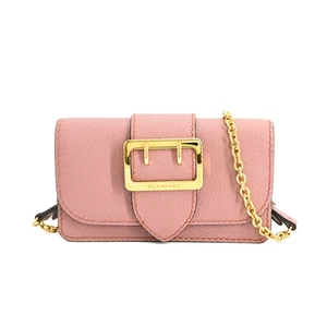 BURBERRY Buckle Shoulder Bag Pink Women'S - Picture 1 of 11