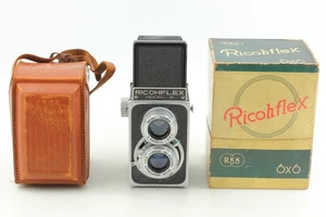 Custodia/scatola [per ricambi] Ricoh Ricohflex modello VI TLR fotocamera pellicola obiettivo 80 mm GIAPPONE - Foto 1 di 10