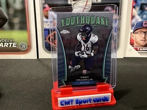 2024 Topps Chrome - Youthquake Troy Franklin #Y-22 (RC) - Picture 1 of 2