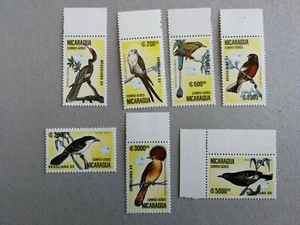 Nicaragua 1989. Pájaros. Nuevos MNH. - Imagen 1 de 1