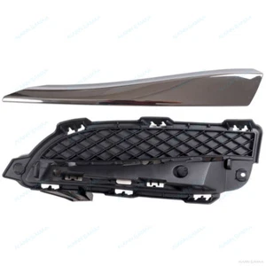 Front Bumper Side Vent Cover Grille Silver Trim l For Jaguar XF 2012-2015,Left - Picture 1 of 9