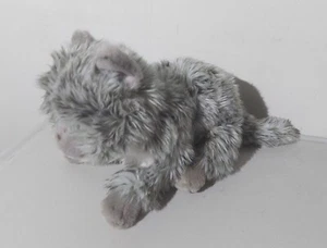 Peluche Hermann Original Gris Gato Tabby Suave Peluche Juguete Suave #L - Imagen 1 de 6