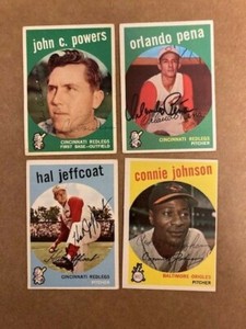 John Powers  Signed Autographed 1959 Topps Card with COA