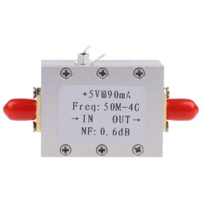50M-4GHz Low Noise Amplifier LNA Ham Radio Module RF FM HF VHF NF=0.6dB -110dBm - Bild 1 von 4