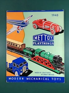RARE Vintage Mettoy | 1948 Color Catalog | Pre-Corgi | Tin Cars, Trucks & Trains - Picture 1 of 15