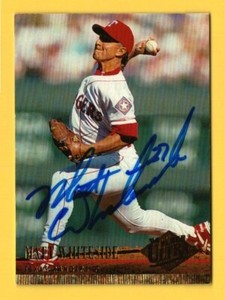 1994 Fleer Ultra #433 Matt Whiteside Signed Auto Autograph