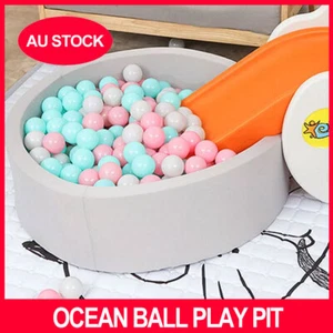 Baby Soft Kids Ocean Ball Play Pit Paddling Foam Pool Child Barrier Toy 90x30cm - Picture 1 of 18